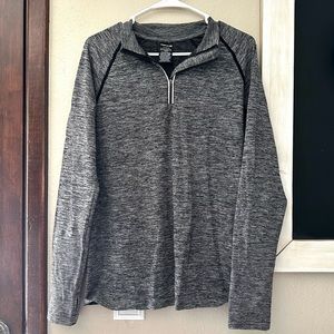 FOREVER21 Stretchy Half-Zip